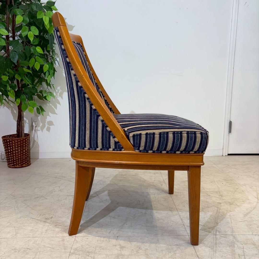 ラウンジチェア　アームレス　ミッドセンチュリー　北欧ヴィンテージ　1/2