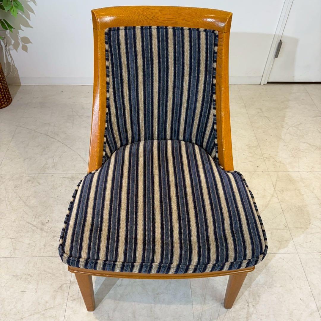 ラウンジチェア　アームレス　ミッドセンチュリー　北欧ヴィンテージ　1/2