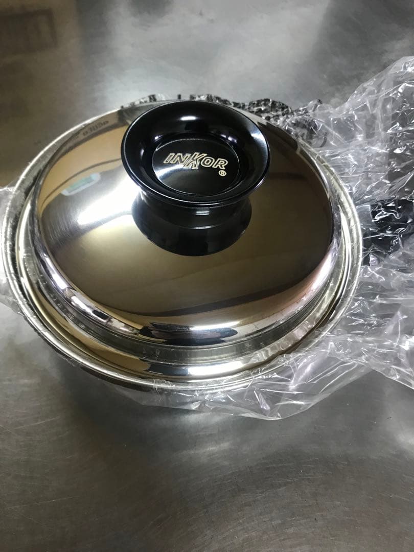 ＩＨ対応　1コートフタ付き　新品　インコア　ウイスコ