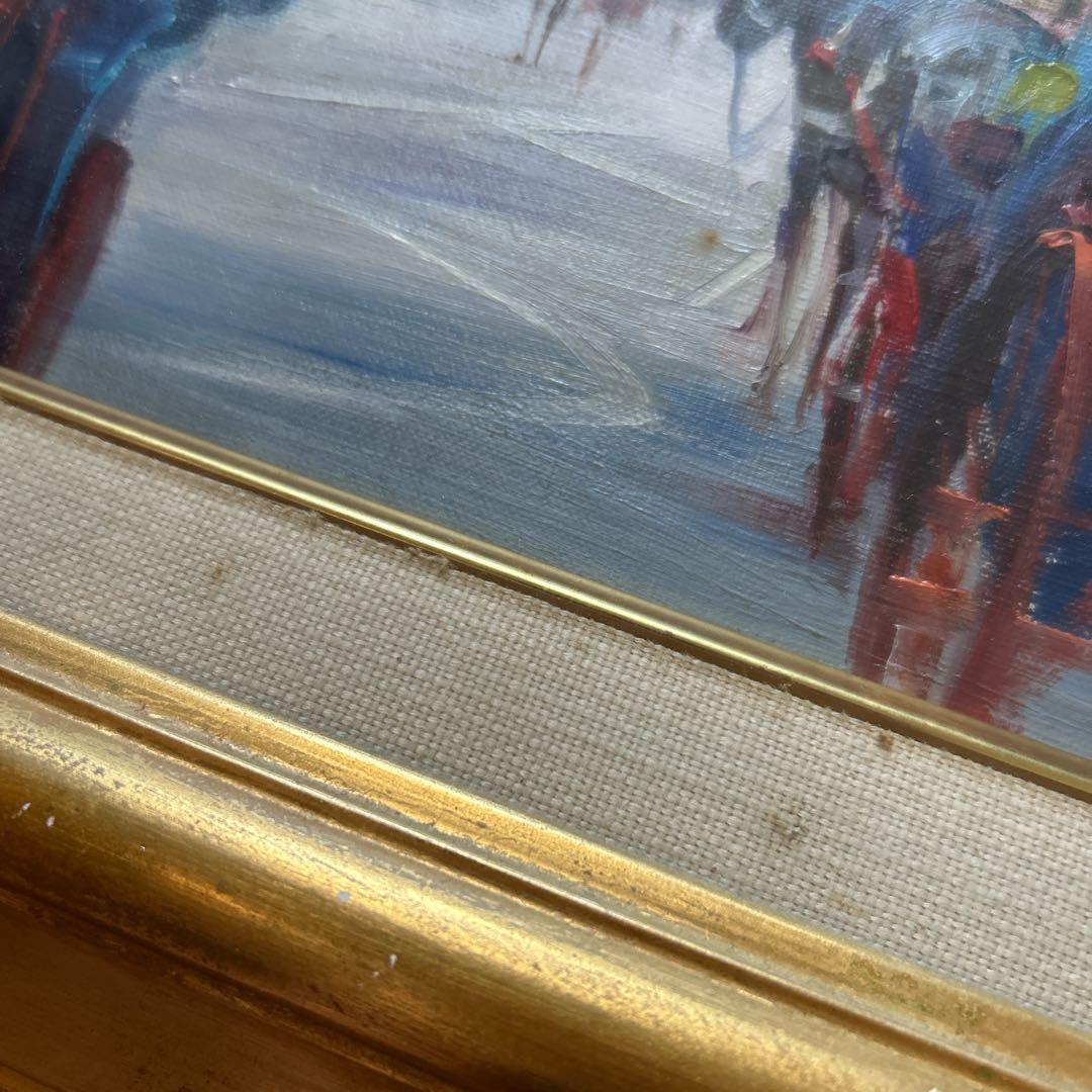 値下げ「ローマの朝」 一線美術協会 後藤弘画伯のローマの朝の街並みを