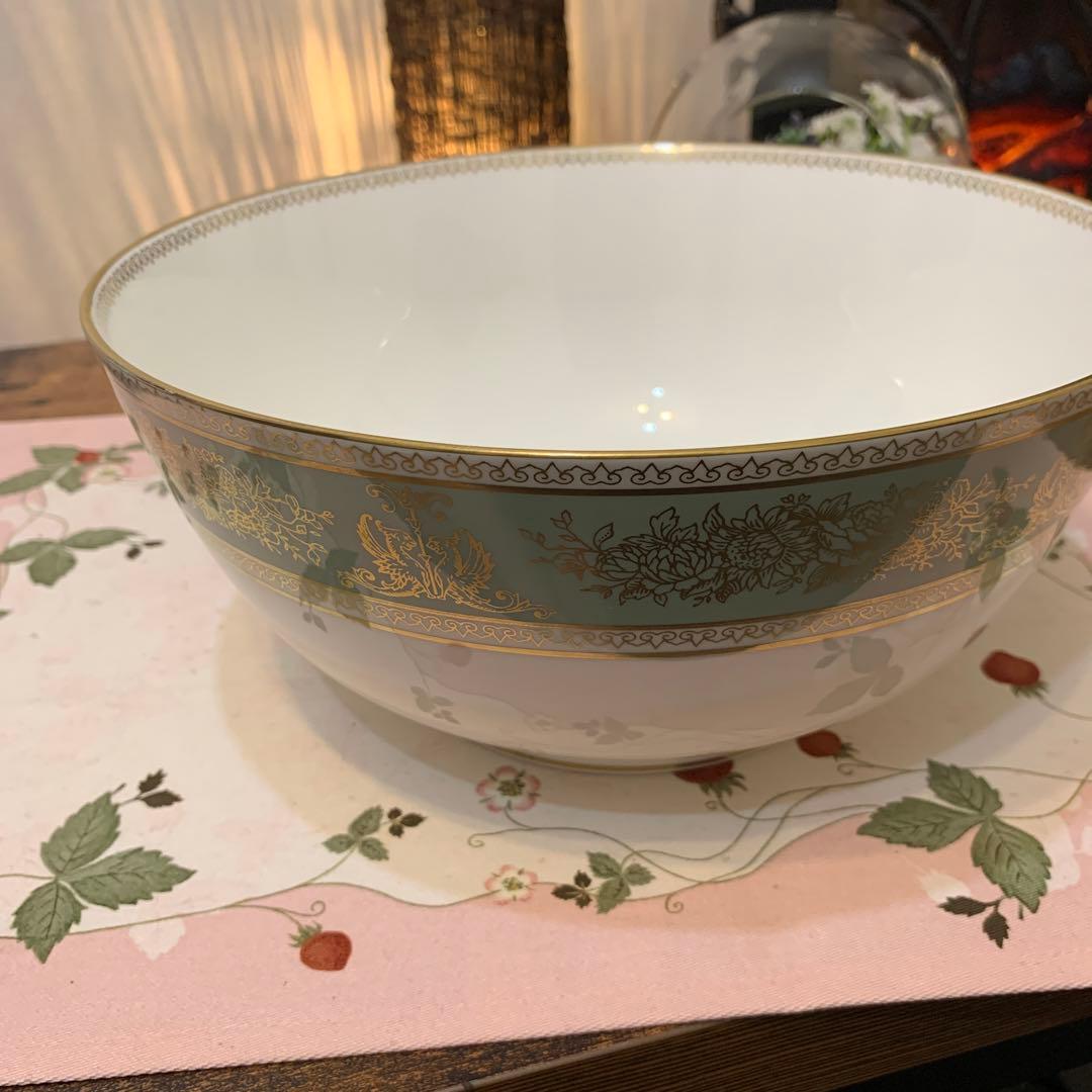 ウェッジウッド コロンビア　セージグリーン 25cm サラダボウルL