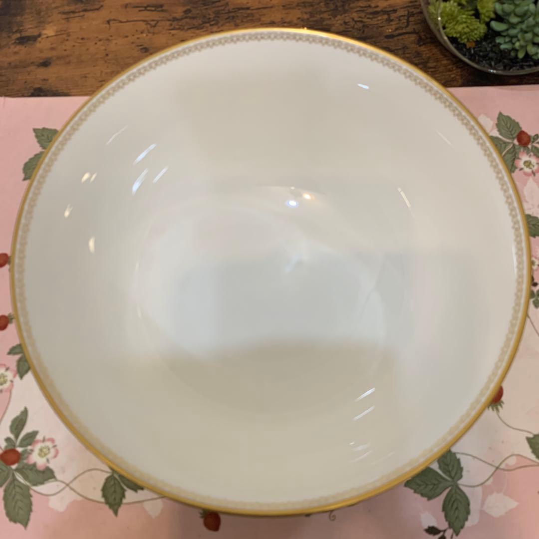 ウェッジウッド コロンビア　セージグリーン 25cm サラダボウルL