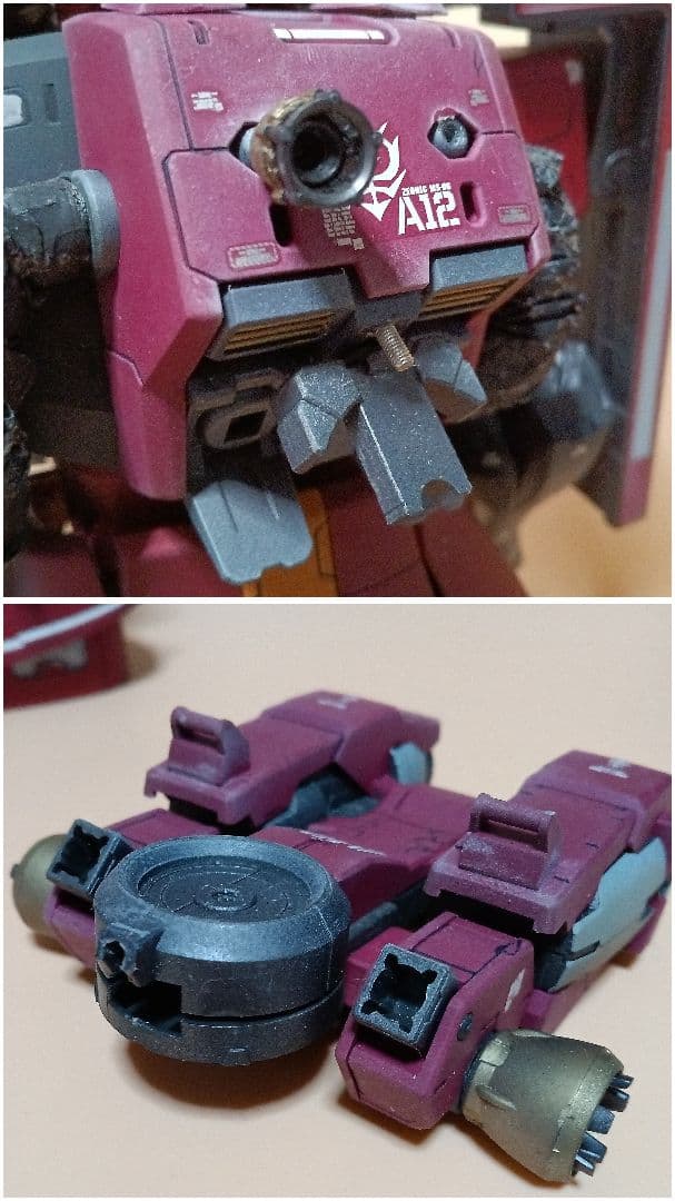 ジャンク】ガンダム ザク プラモデル 組み立て品 大きめガンプラ