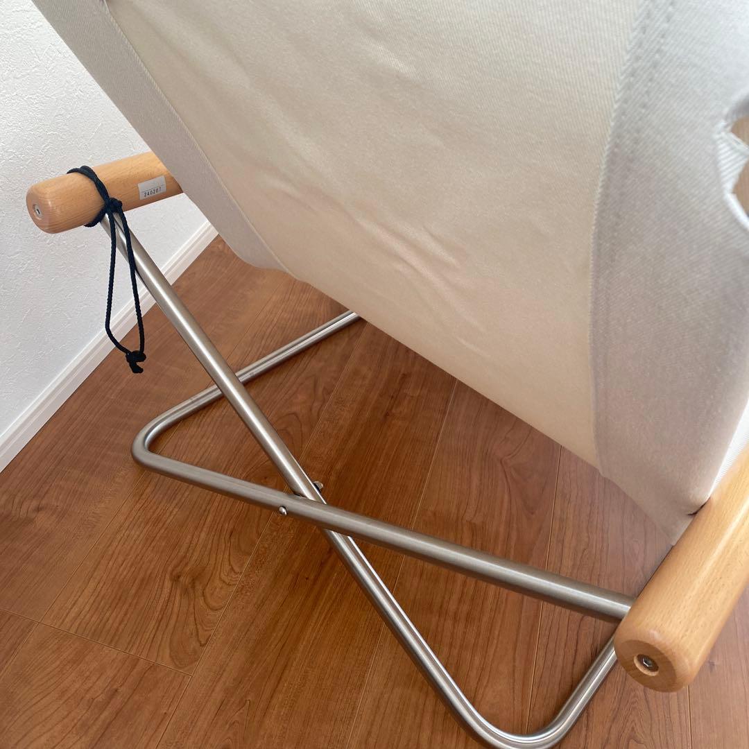 ⭐︎専用⭐︎ニーチェアエックス オットマン セット [ホワイト ナチュラル]