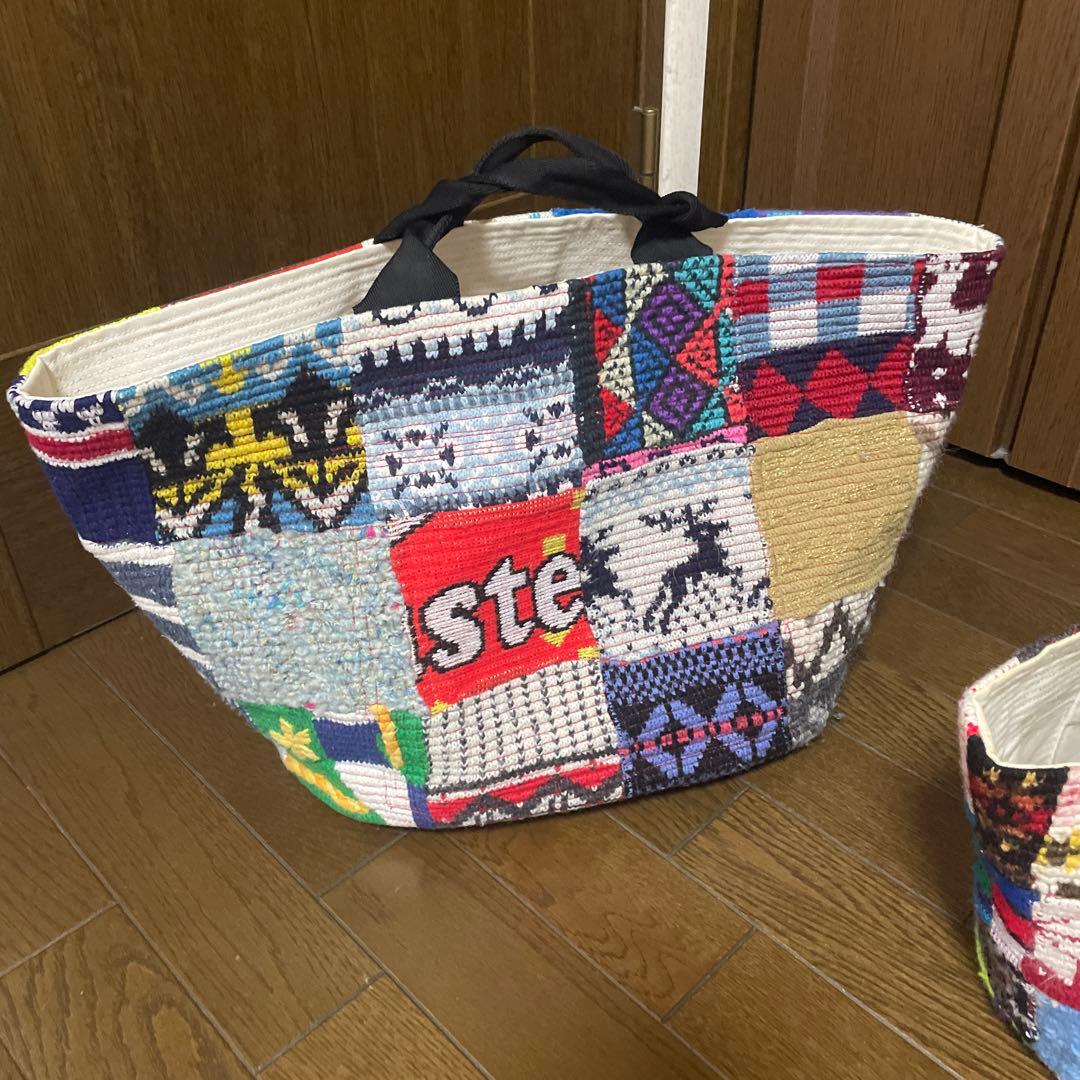 デザーティックパッチワークトートバッグ