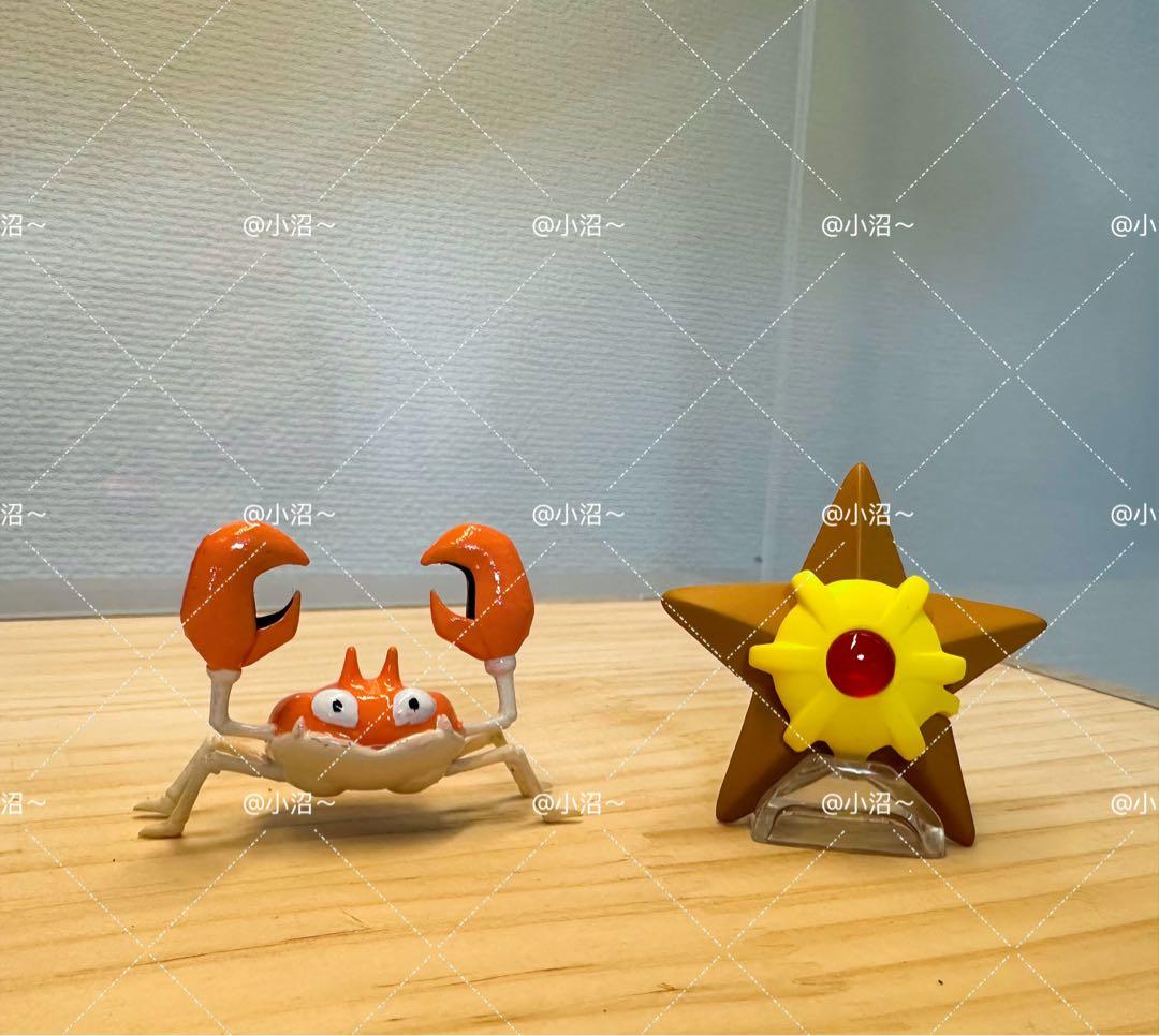 ポケモンスケールワールド　水タイプ4匹 1/20サイズ