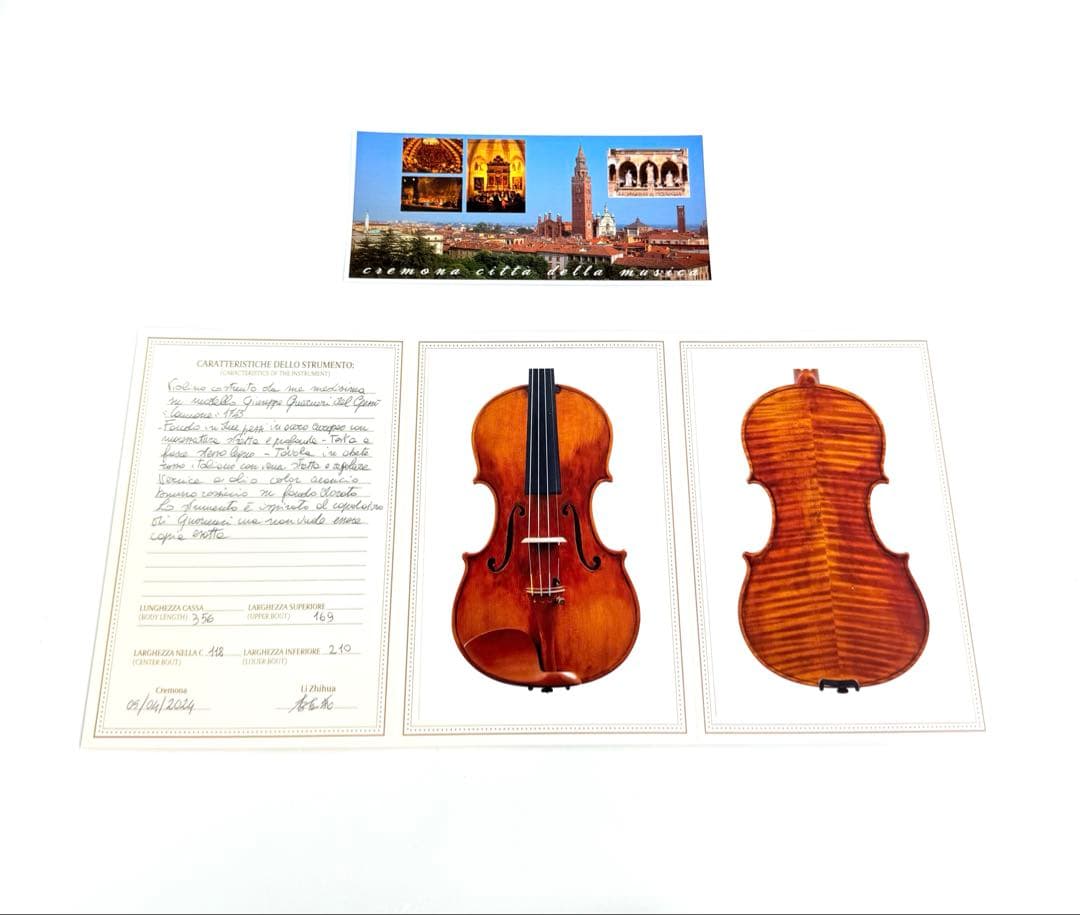 希少】CREMONA ITALIA LI ZHIHUA ヴァイオリン - メルカリ
