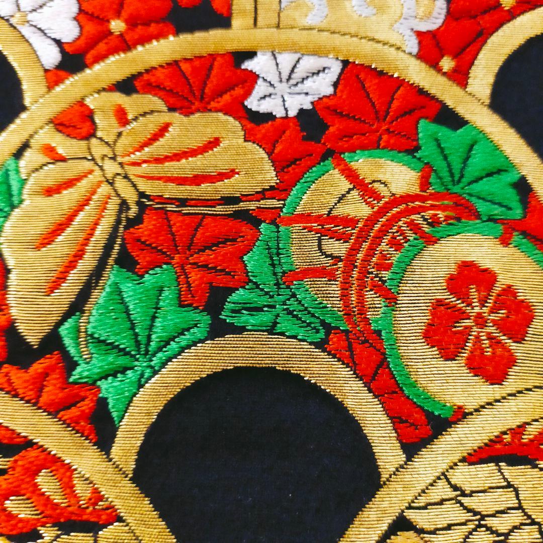 七五三 7歳 女の子 セット 本格比翼付き 金駒刺繍 菊 萩 姫 絞り 0711