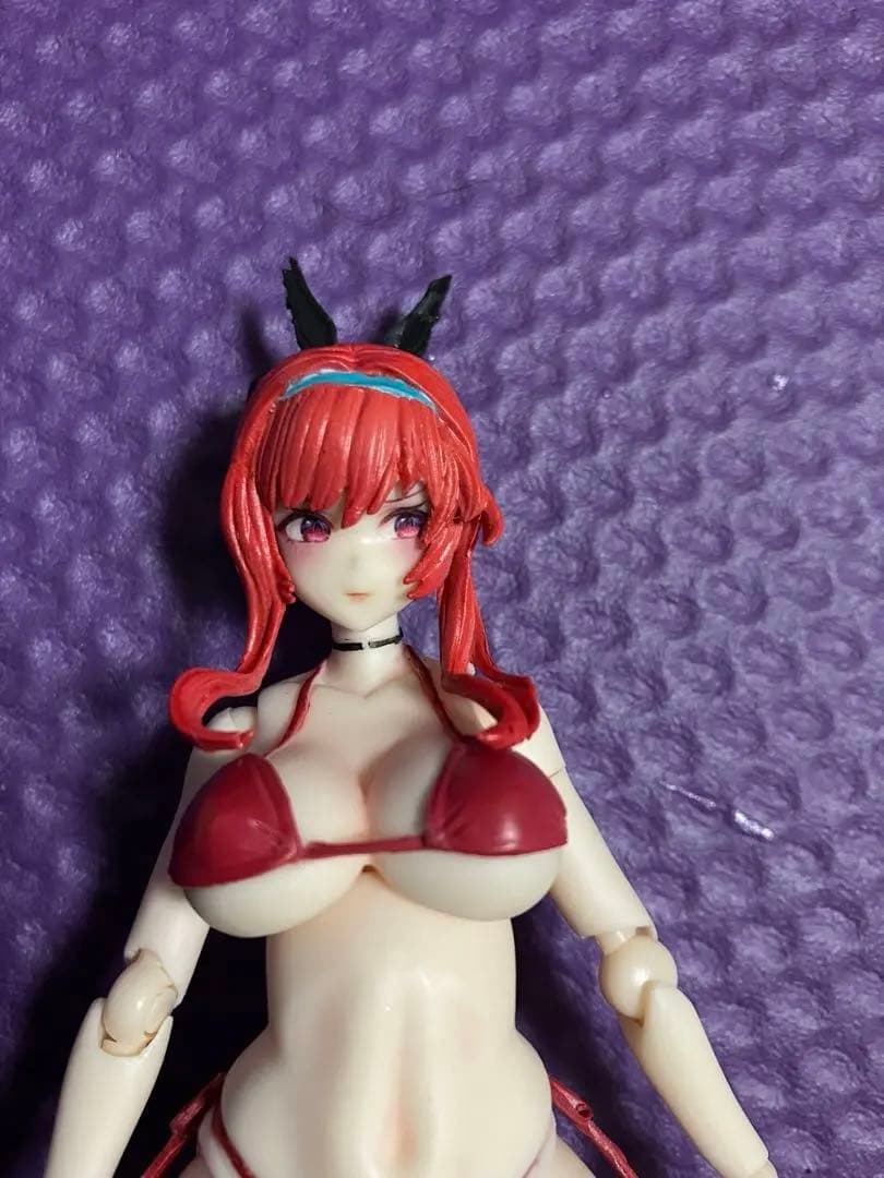 美少女プラモデル　ラピレッドフレーバー　ガレージキット製作、塗装済み