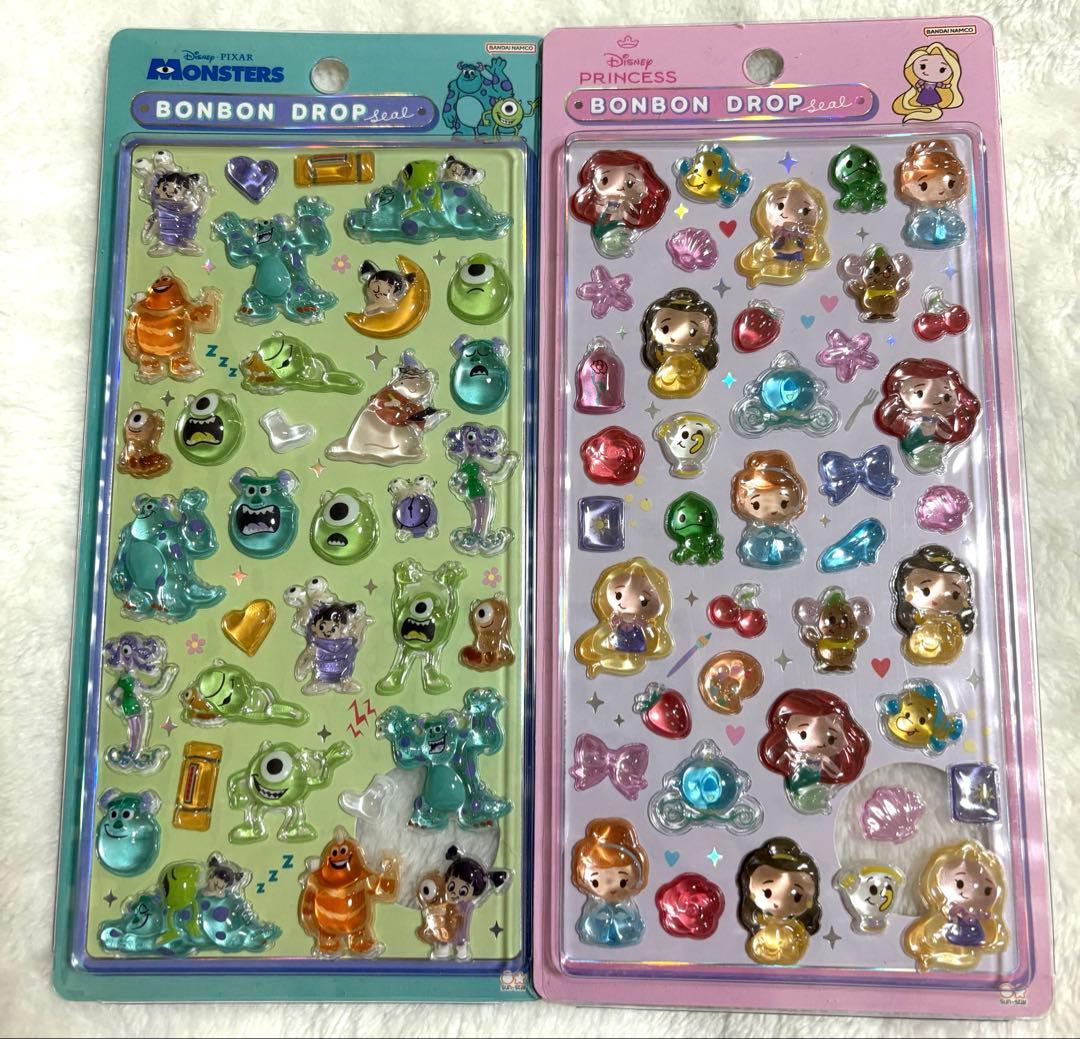 【47枚】ボンボンドロップシール 正規品 まとめ売り ディズニー　プチドロップ