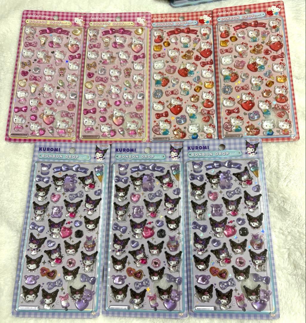 【47枚】ボンボンドロップシール 正規品 まとめ売り ディズニー　プチドロップ