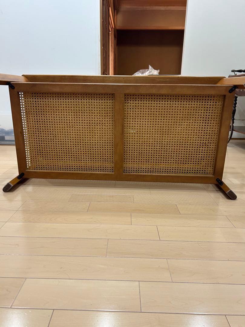 カリモク家具 karimoku リビングテーブル センター ローテーブル 籐