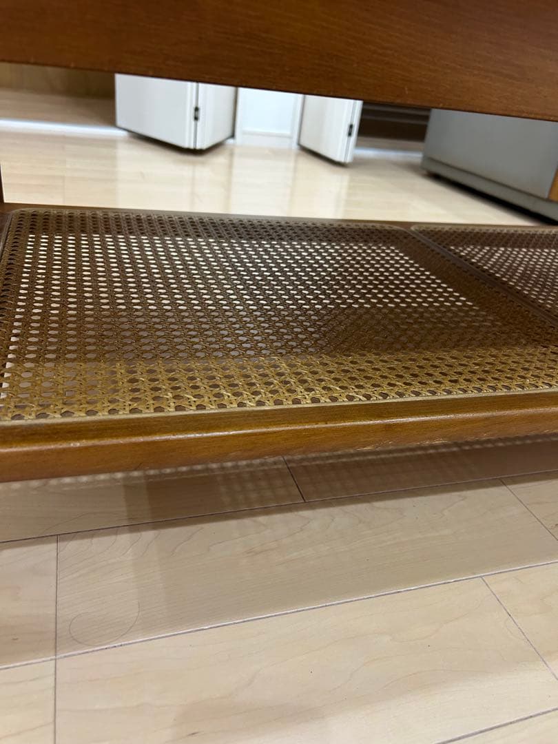 カリモク家具 karimoku リビングテーブル センター ローテーブル 籐