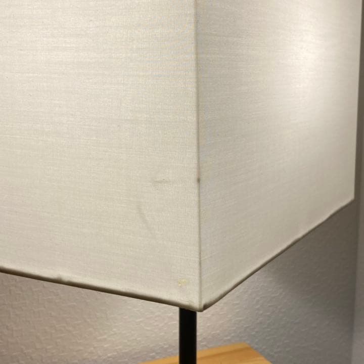 無印良品 スタンドライト スチールスタンド シェード 四角 セット