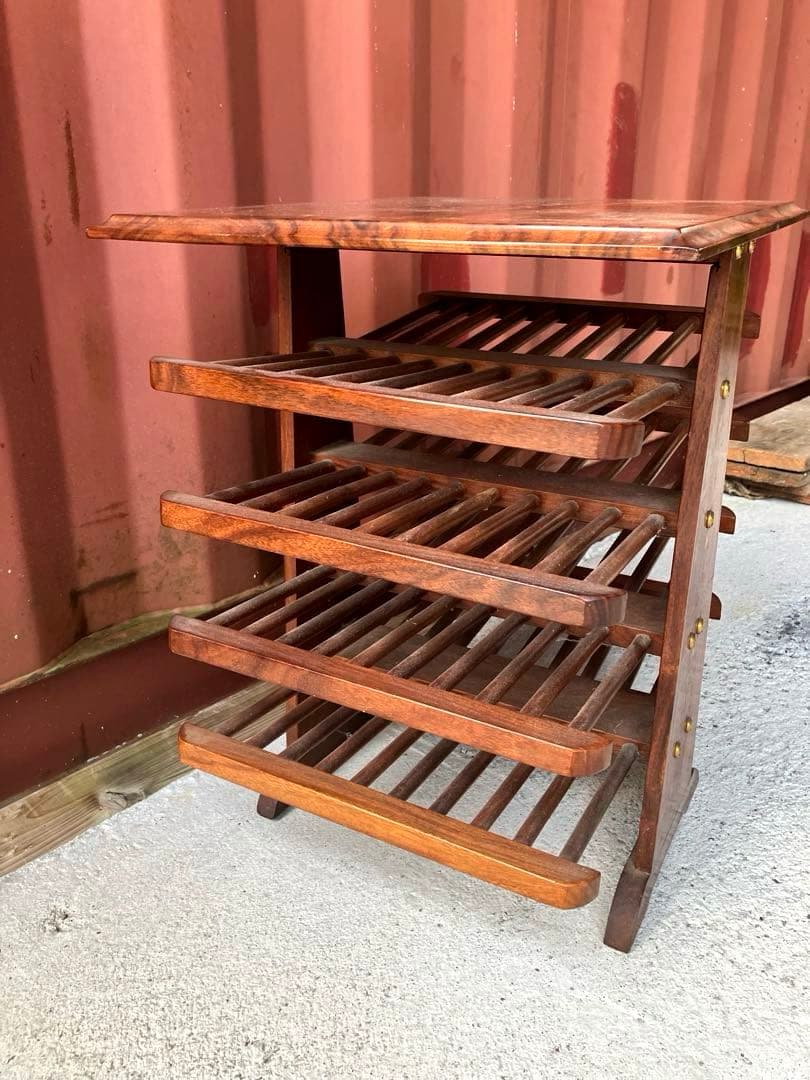 ヴィンテージサイドテーブル・ラック