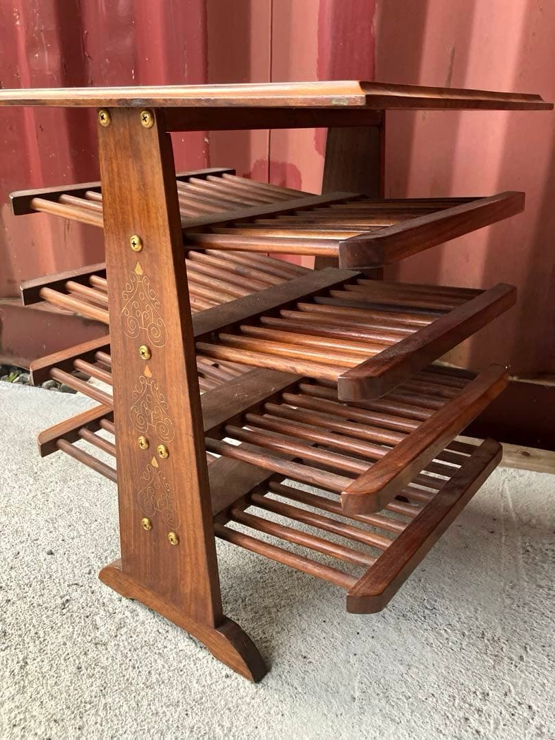 ヴィンテージサイドテーブル・ラック