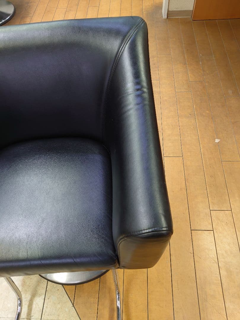 TAKARA/サロンセット椅子/黒。