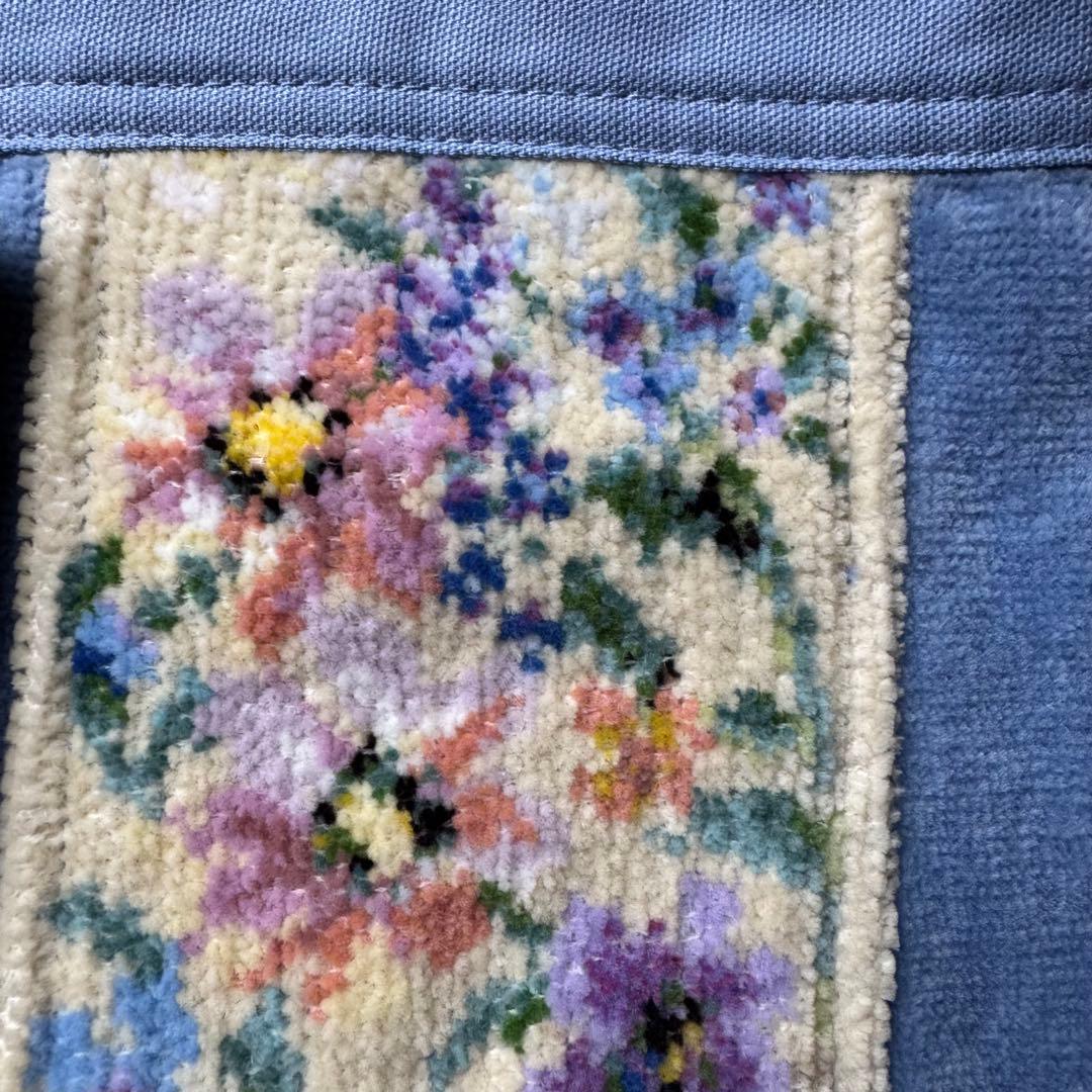 【新品未使用】ホットマン　エプロン　シェニール織り　ポケット付き　永遠色