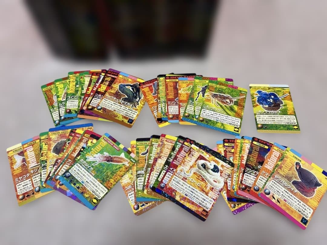 小学館 週刊 日本の天然記念物 全50巻フィギュア51体、カード51枚