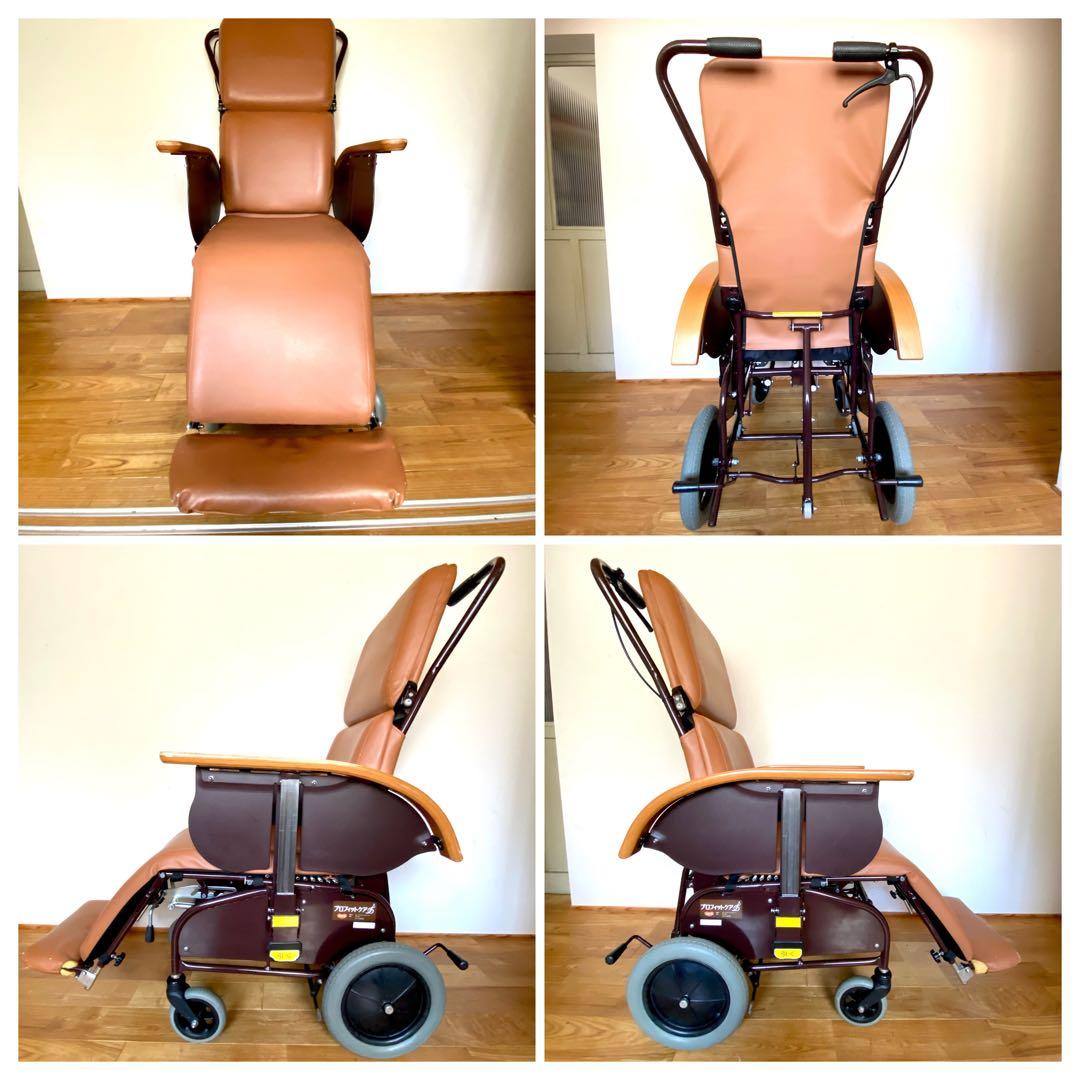 フルリクライニングキャリー FC-120 介護用 車椅子