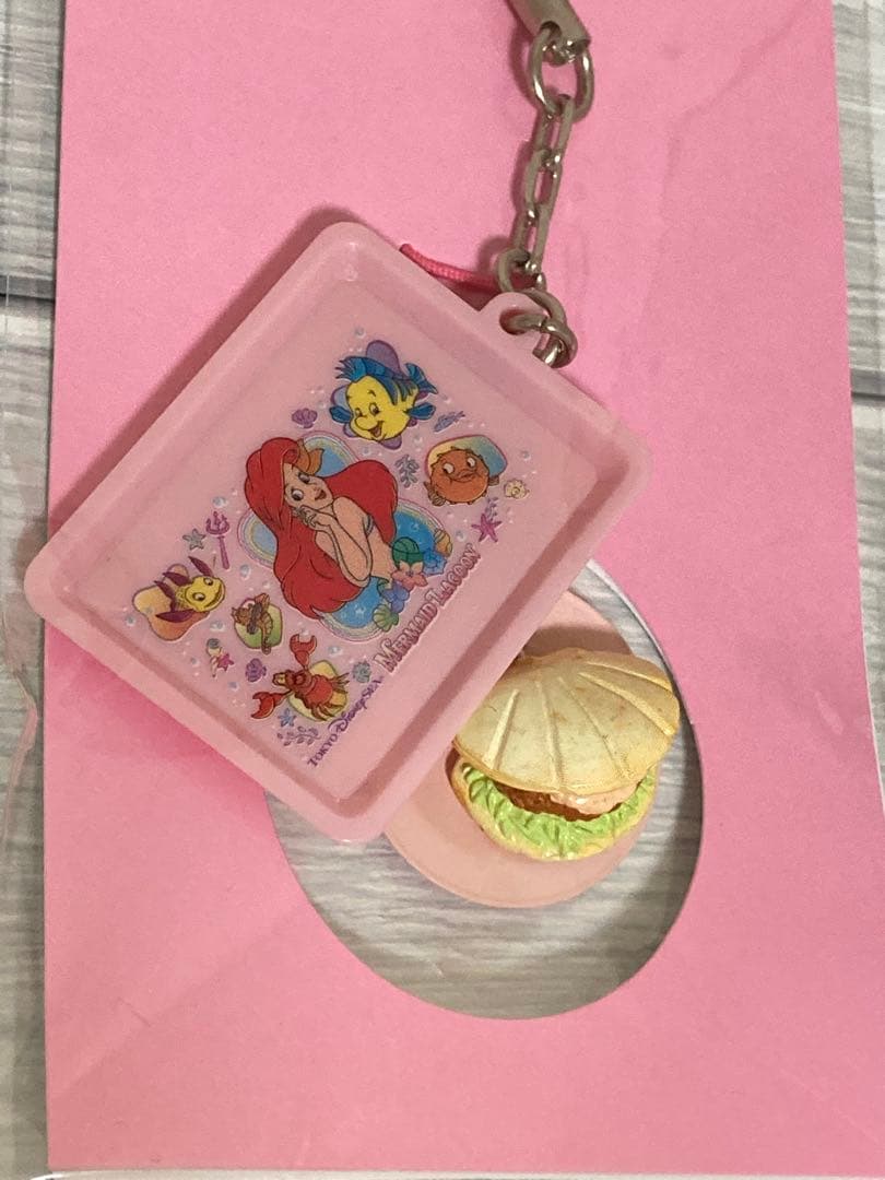 リトルマーメイド アリエル ストラップ ディズニー めじるしアクセサリー