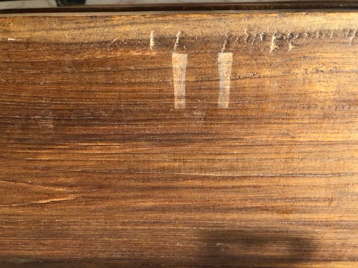 ＜a.depeche＞アデペシュ　アイアンシェルフ（1）オールドチーク