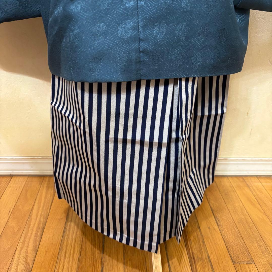 七五三五歳‼️着物 男の子 袴 完全️フルセット‼️お家から揃えるなし