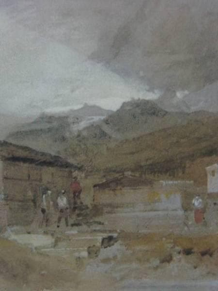 ターナー、コンタミーヌの夜明け、希少画集画、 新品額装付