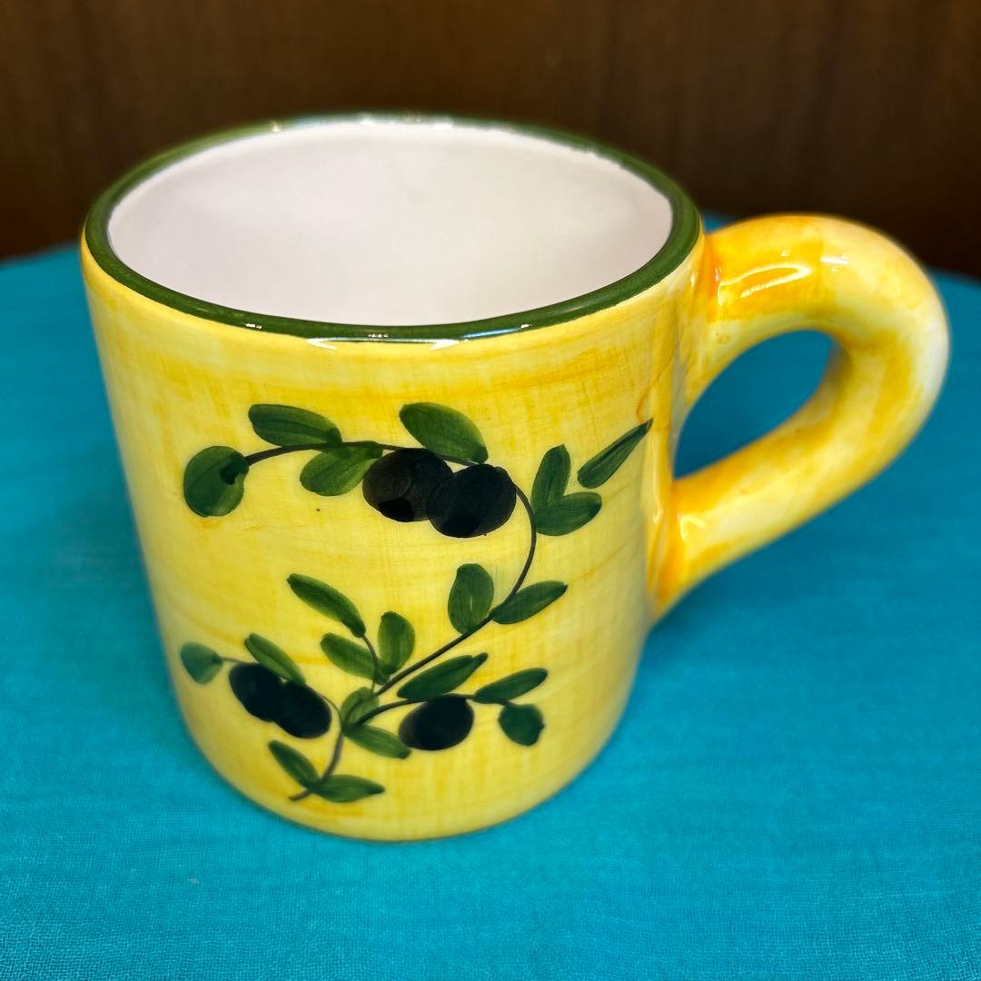 レア ZONAヴィンテージ スペイン製 モニーク陶器　オリーブの枝　11点セット