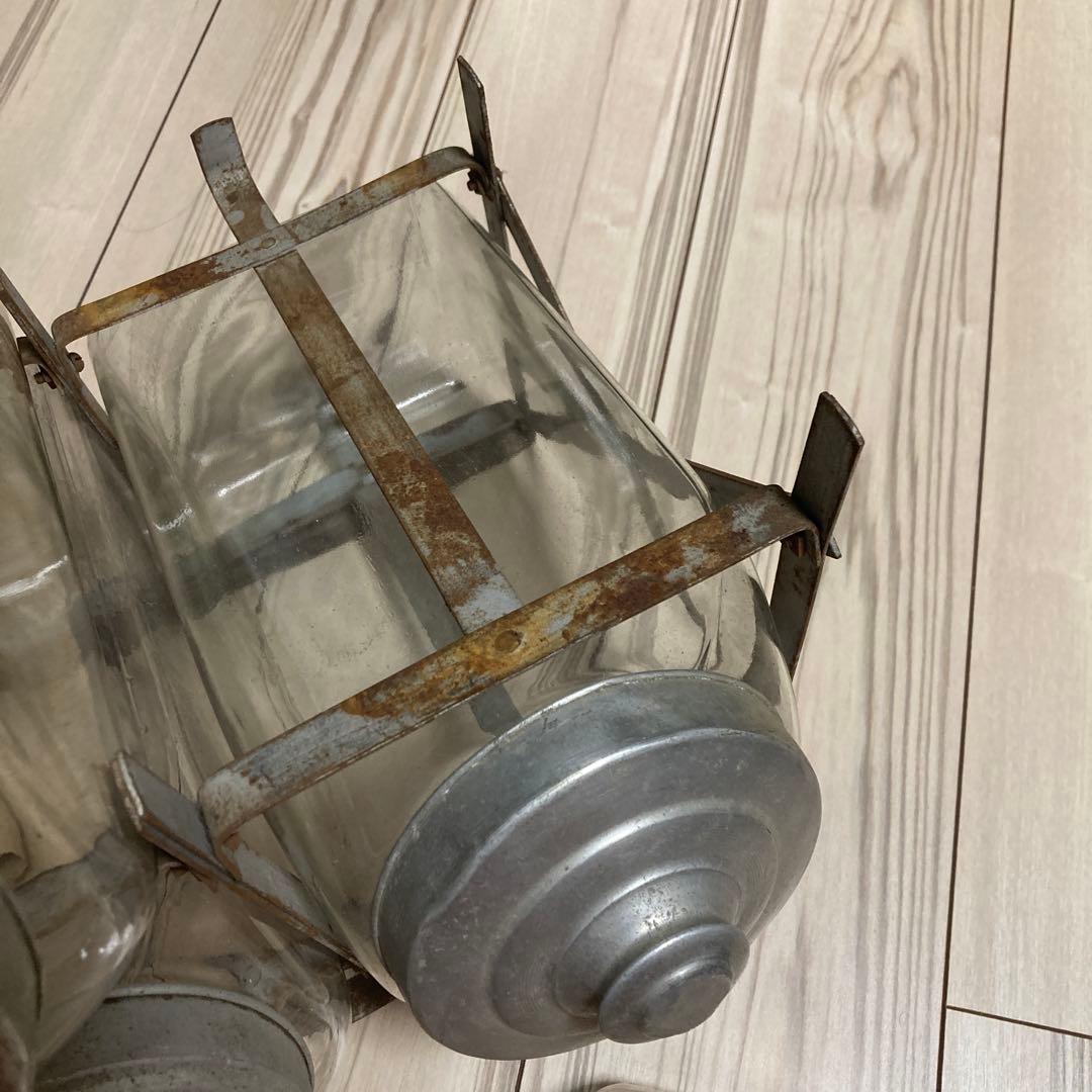 【稀品】アンティーク　駄菓子屋　たばこ瓶　昭和レトロ　ガラス瓶　キャニスター