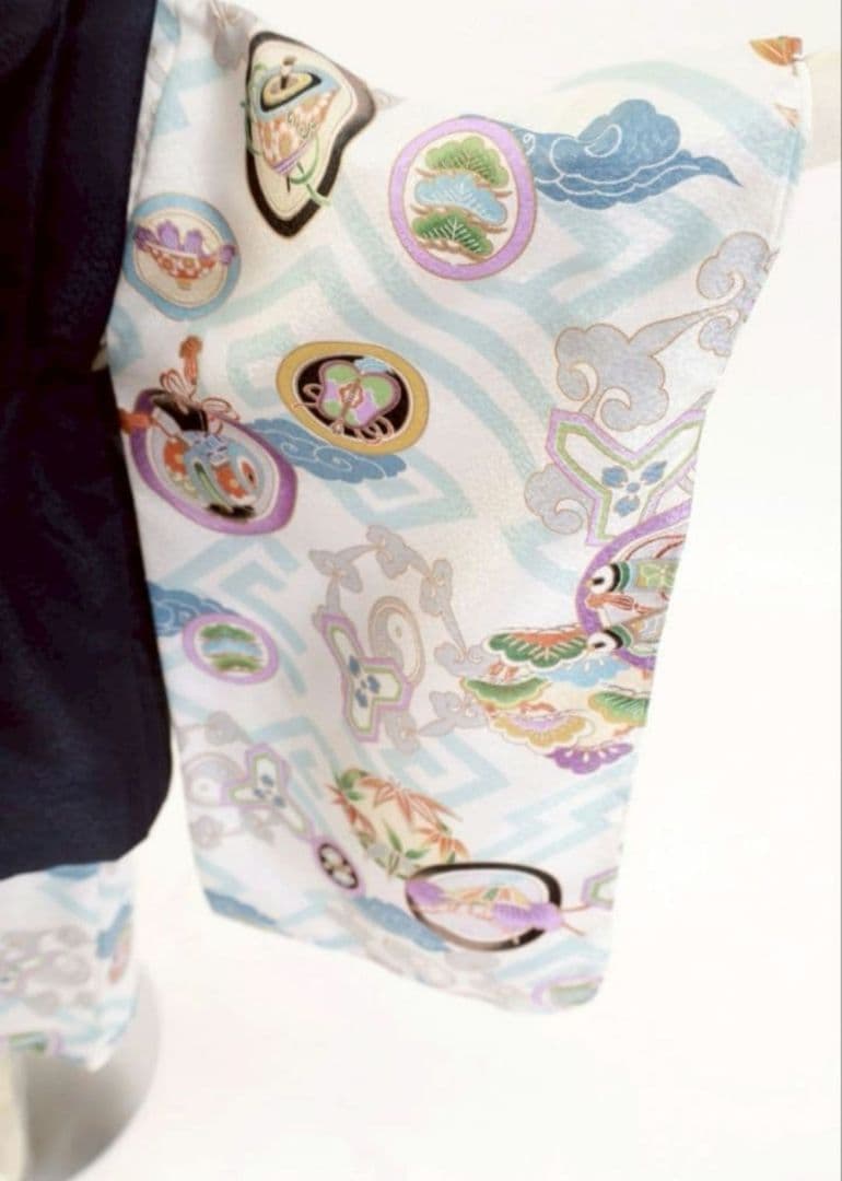 新品七五三○被布○男の子○753○着物○草履○男児被布セット○足袋6点◯超目玉