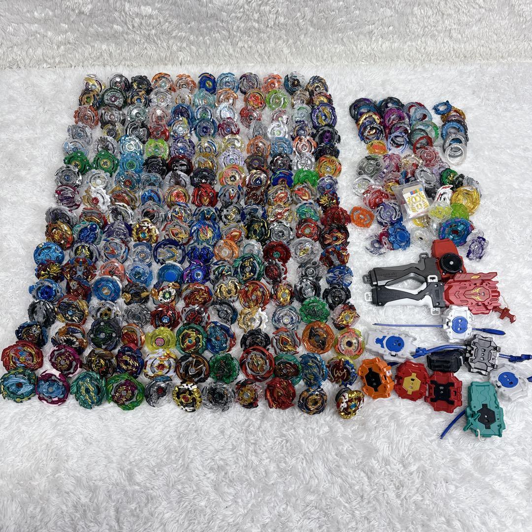 【大量】ベイブレードバースト 計290点 引退品 まとめ DB DU 付属パーツ