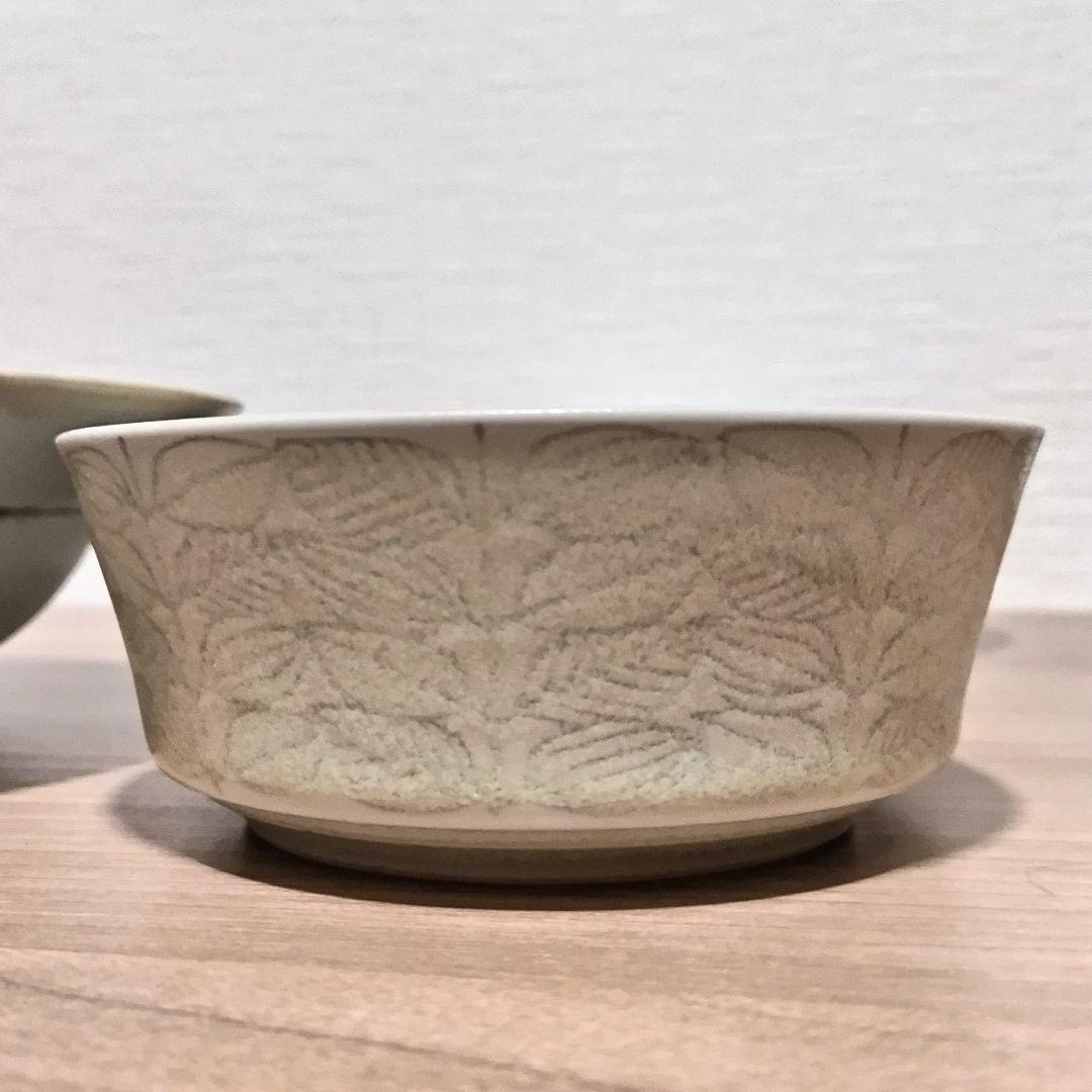 岳中爽果さん　リム皿　台形小鉢