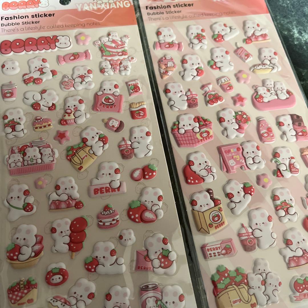 バブルシール ぷっくりシール ぷくぷくシール まとめ売り セット売り