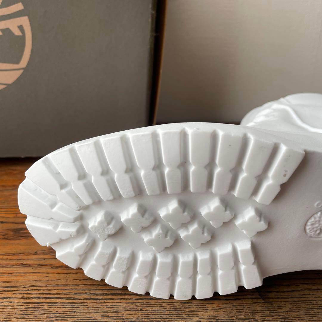 ティンバーランド　オリジナル　イエローブーツ　オブジェ　花瓶　陶器　白