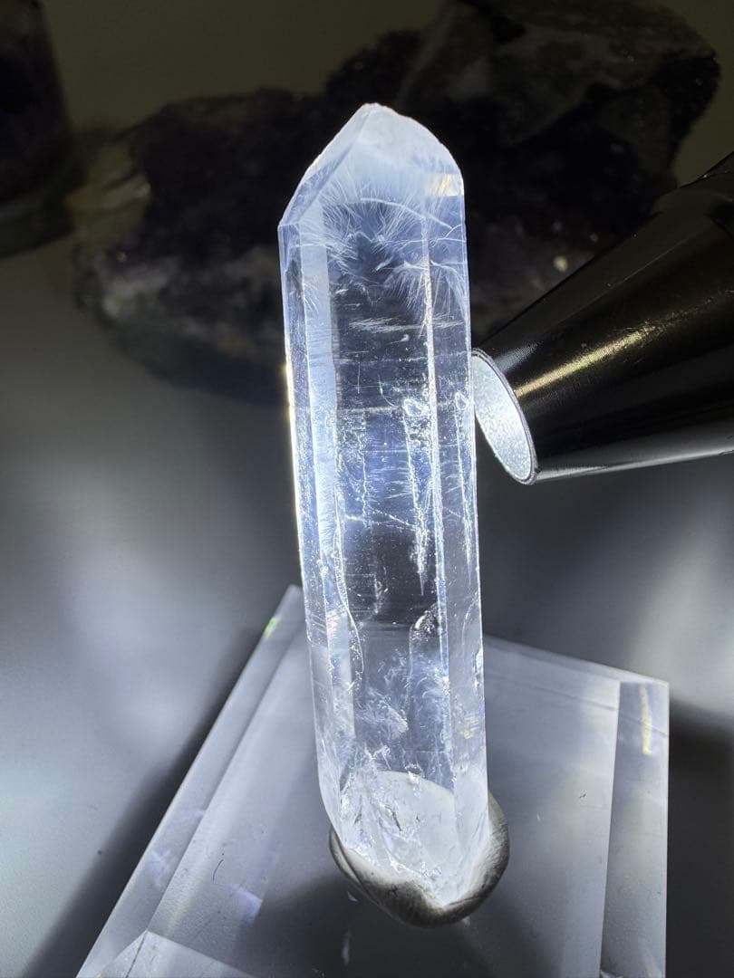 ウルグアイ　アメジスト　フラワー　カップケーキ型　カルサイト共生