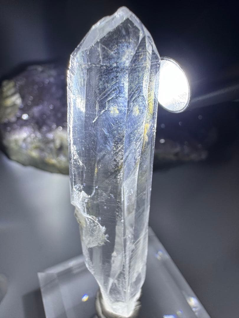 ウルグアイ　アメジスト　フラワー　カップケーキ型　カルサイト共生