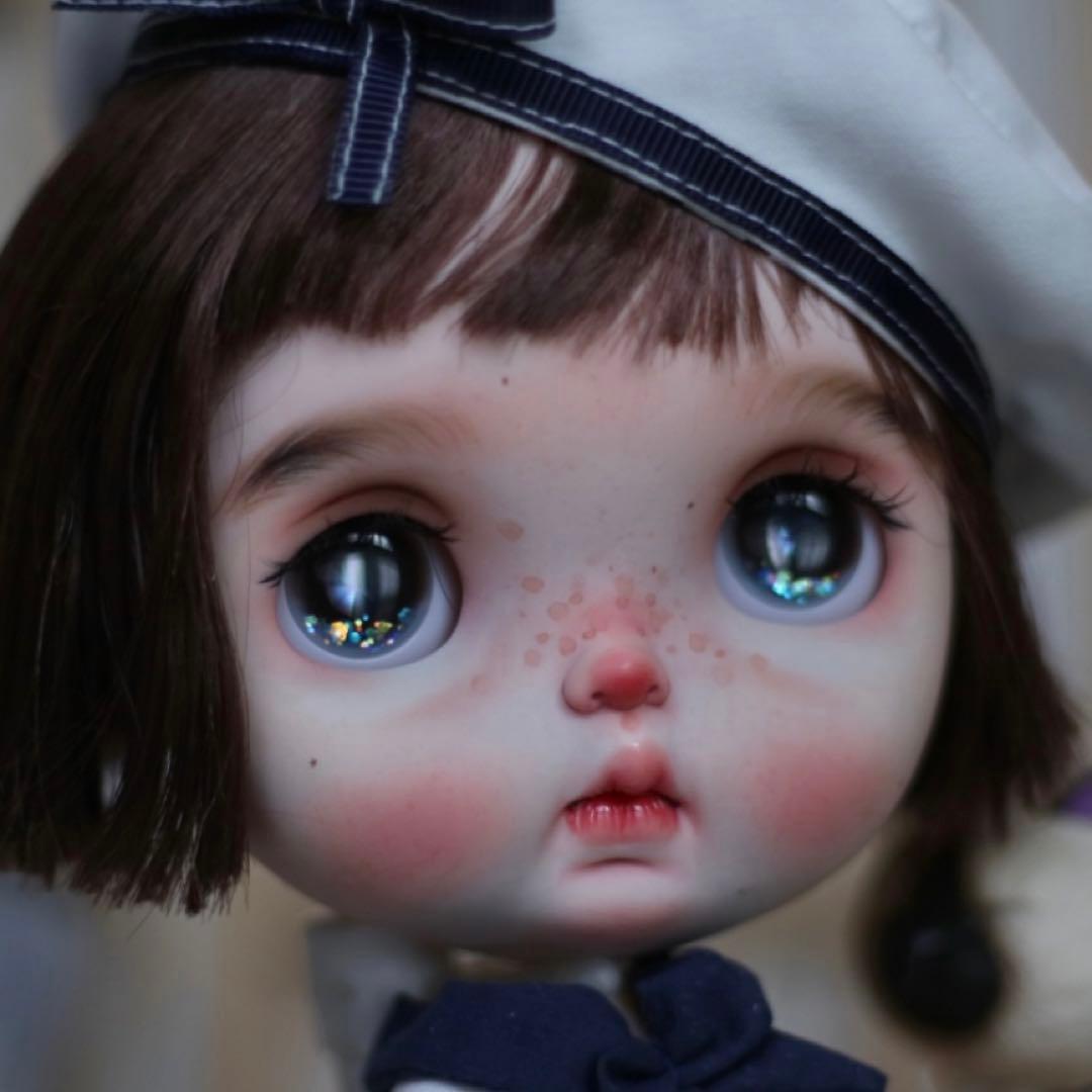 カスタムブライス 海外作家様 人形 幼い 子供顔 かわいい カスタムドール