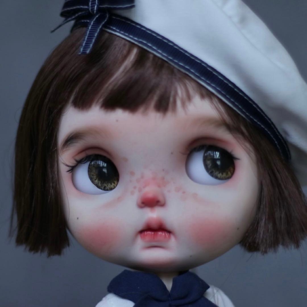 カスタムブライス 海外作家様 人形 幼い 子供顔 かわいい カスタムドール