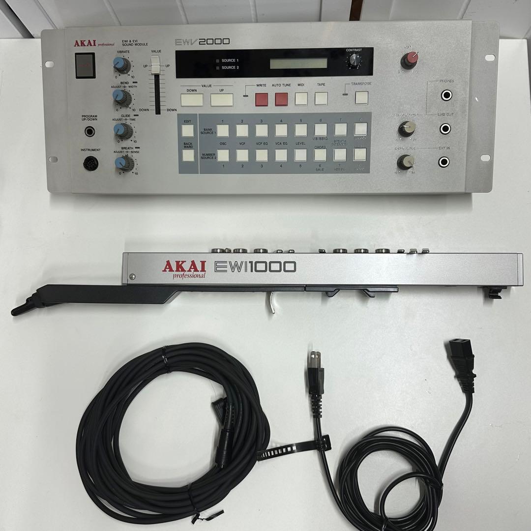 AKAI EWI1000 EWV2000 ウインドシンセサイザー イーウィー - メルカリ