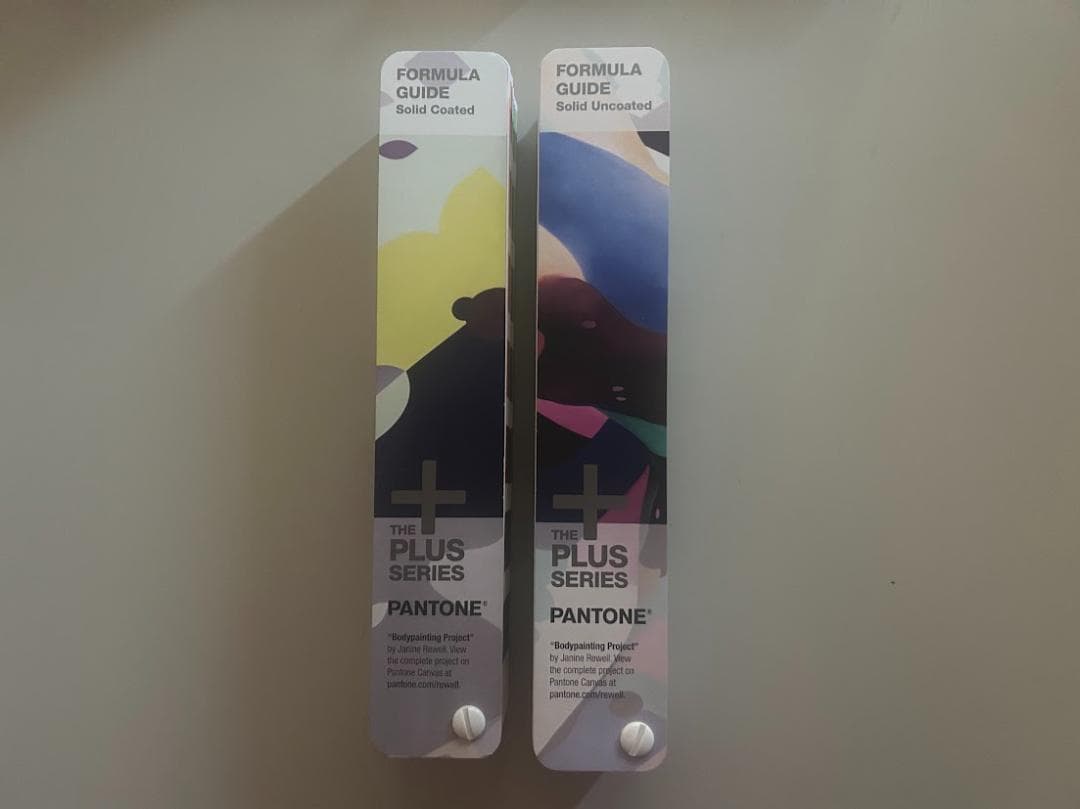 PANTONE PLUS SERIES カラーガイド2冊セット