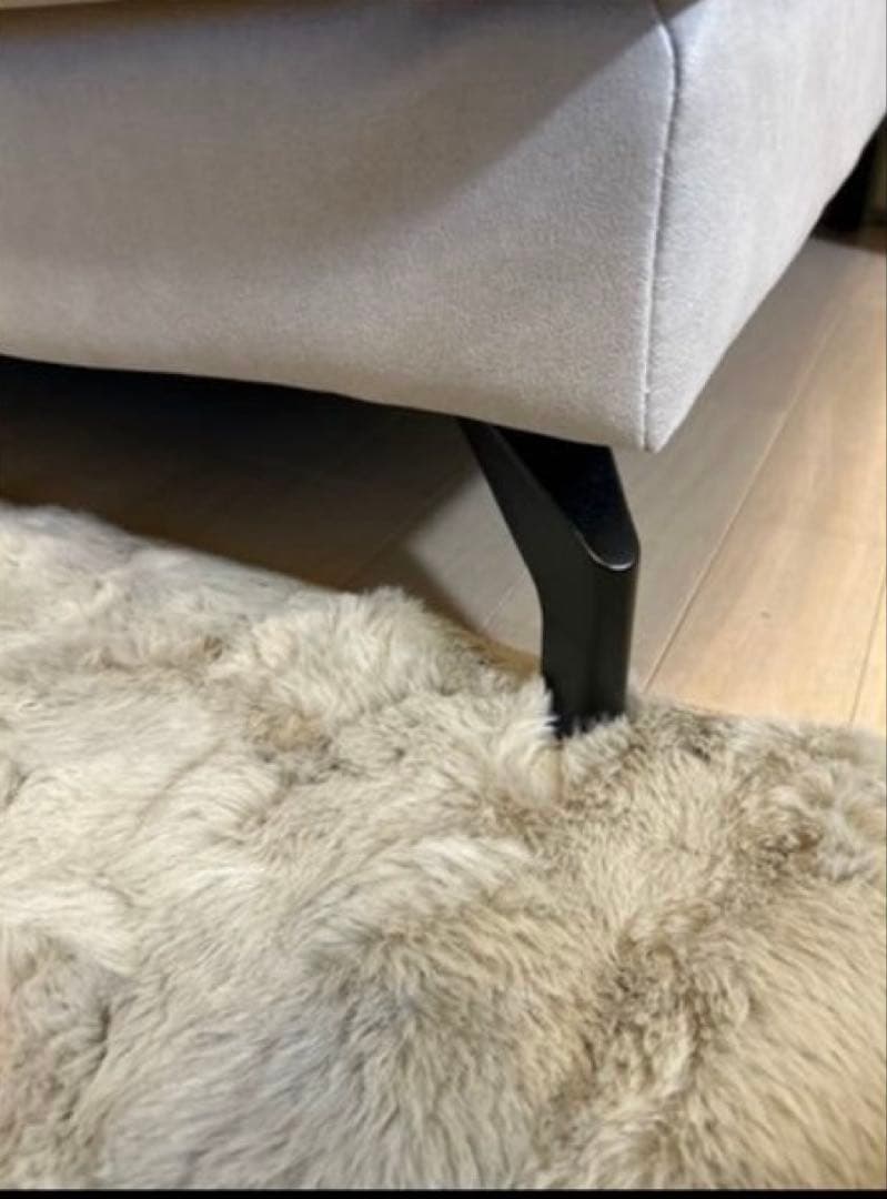 関家具 2人掛けソファ ヘッドレスト付き メンテナンスキット付き