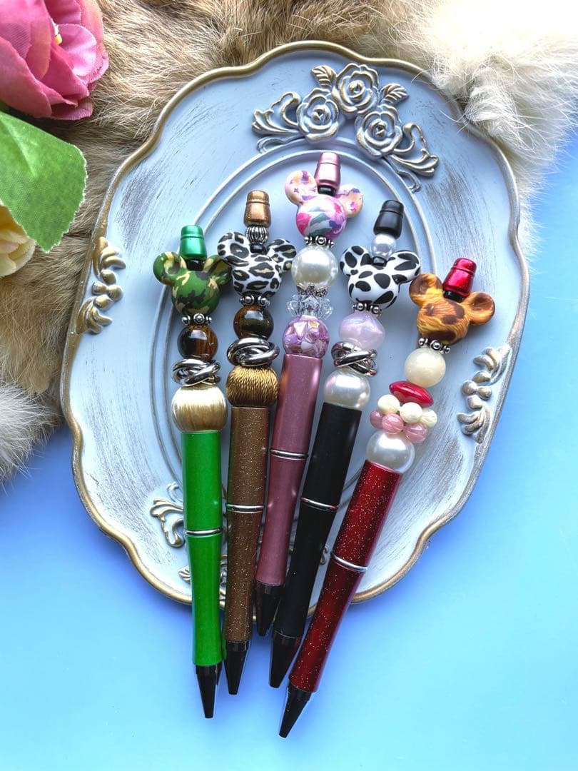 カスタムボールペン  アニマルブラック