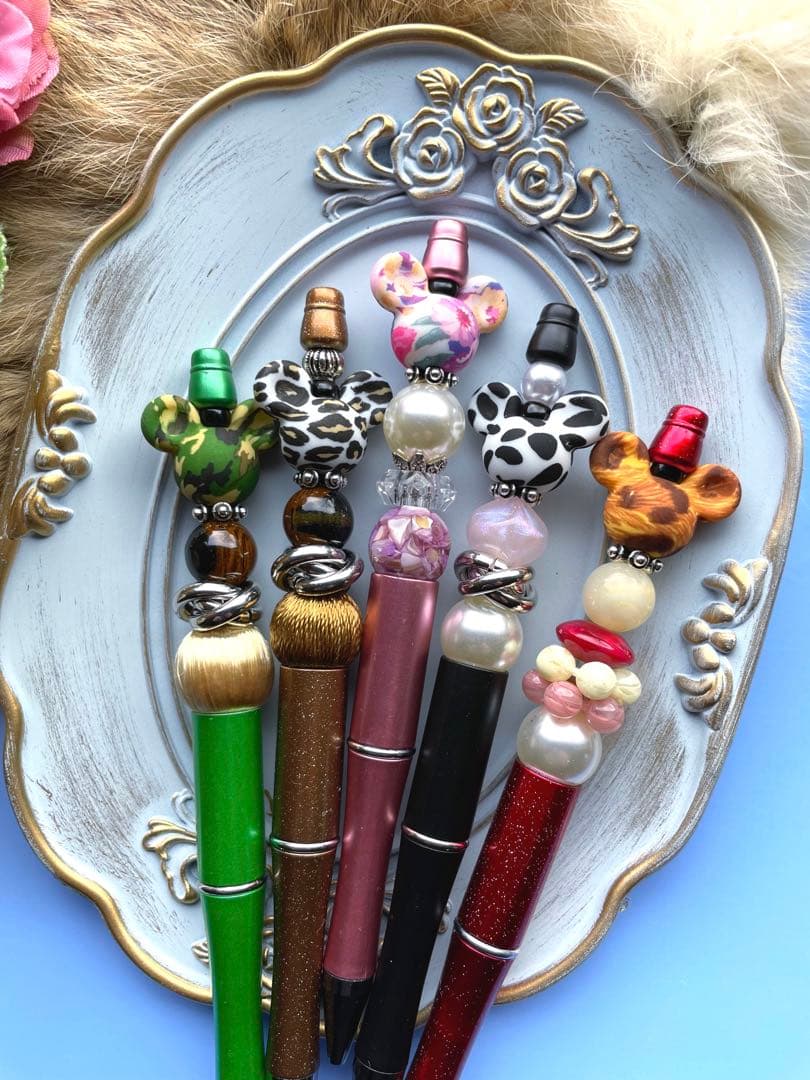 カスタムボールペン  アニマルブラック