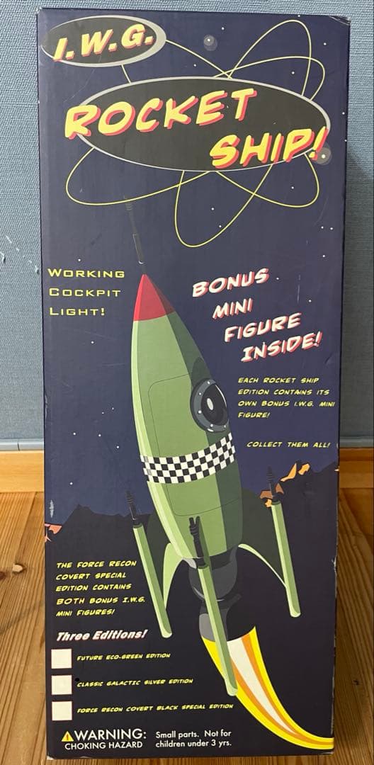 希少 I.W.G ROCKET SHIP シルバー STRANGECO - メルカリ