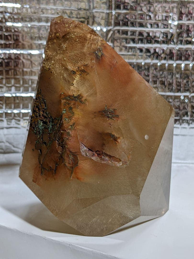 ♦宝石原石 ルチルクォーツ 水晶 ジュエリー コレクション 骨董品 アンティーク