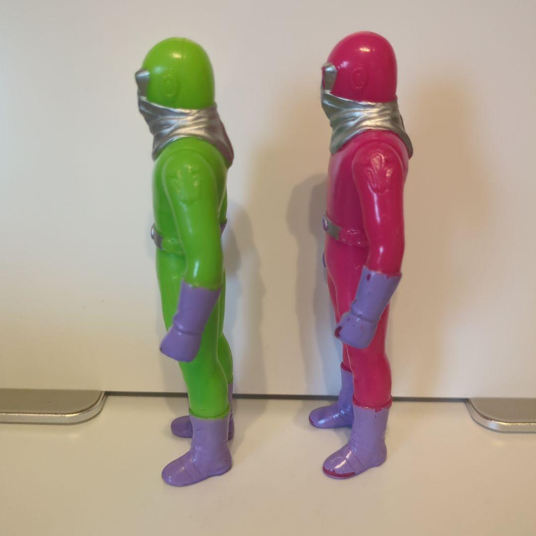 激走戦隊カーレンジャー ボーゾック兵士 戦闘員 12cmソフビ 1996 日本