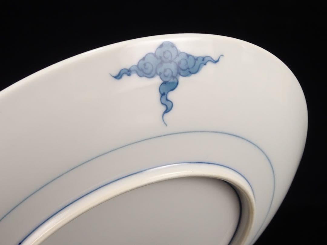 有田焼 葉山有樹 秀逸作 染錦 天馬 皿 5客 中皿 取皿 銘々皿 皿揃い