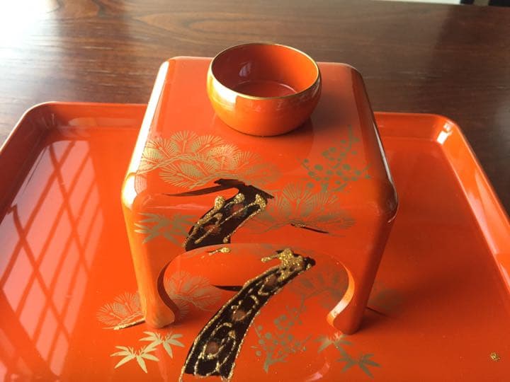 会津塗　お屠蘇セット