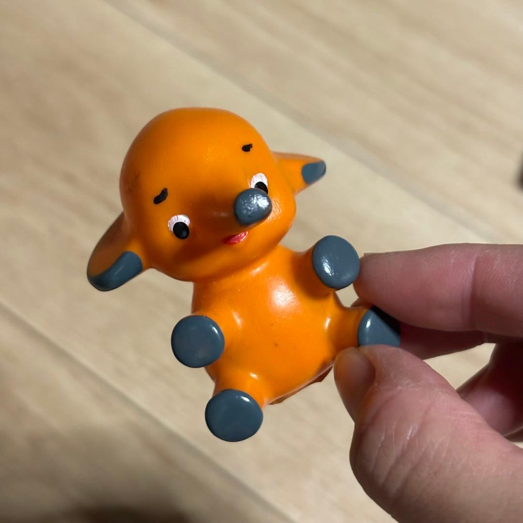 佐藤製薬 サトちゃん 人形 ソフビ 当時物 昭和レトロ ゾウ 指人形